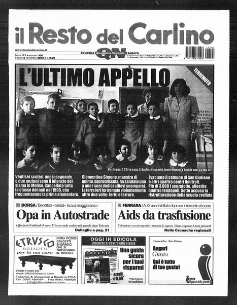 Il Resto del Carlino : giornale dell'Emilia